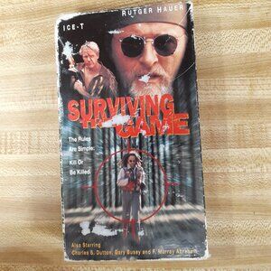 Surviving the Game (VHS, 1994) ICE-T, Rutger Hauer, Gary Busey